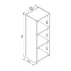 Mesa De Cabeceira Com Prateleiras Multimóveis Cr35101