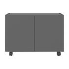 Mesa De Cabeceira Com Rodízios 2 Portas Multimóveis Mp4131