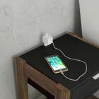 Mesa De Cabeceira Com Tomada 1 Gaveta Az1016 Tecno Mobili