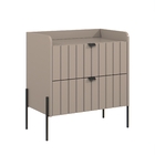 Mesa De Cabeceira Conect Moderna Moriah 60cm Alto Padrão Cone