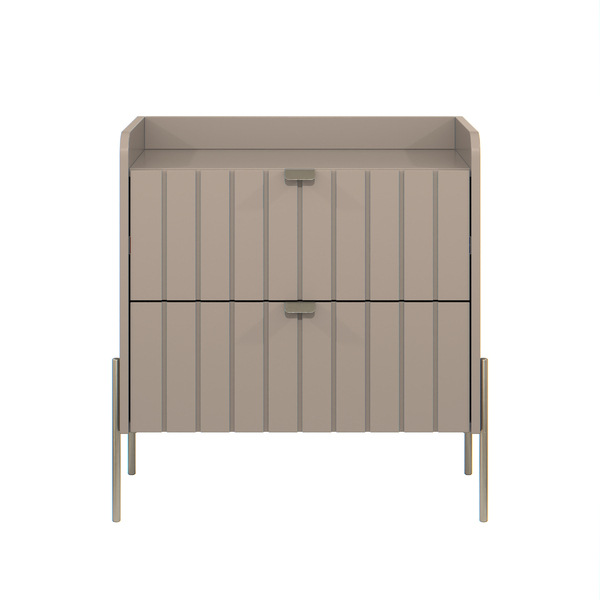 Mesa De Cabeceira Conect Moderna Moriah 60cm Estilo Clássica