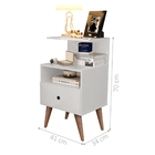 Mesa De Cabeceira Daryl Branco