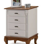 Mesa De Cabeceira Dolie Off White 4 Gavetas 80cm - 59893 Sun