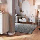 Mesa De Cabeceira Drawer 1 Gv Nature E Branca 67 Cm