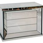 Mesa De Cabeceira Espelhada Elegance