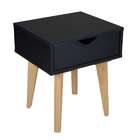 Mesa De Cabeceira Felice 1 Gv Preta