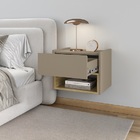 Mesa De Cabeceira Florença Fendi/hannover - Casa D Móveis