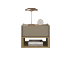 Mesa De Cabeceira Florença Fendi/hannover - Casa D Móveis