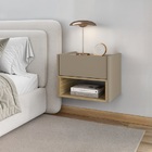 Mesa De Cabeceira Florença Fendi/hannover - Casa D Móveis