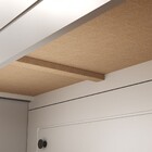 Mesa De Cabeceira Fort 2 Gavetas 100% Mdf Branco - Manbel