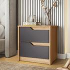 Mesa De Cabeceira Gales Nature Titanium