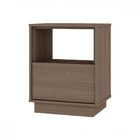 Mesa De Cabeceira Hera 1 Gaveta Capuccino - Pnr Móveis