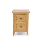 Mesa De Cabeceira Hereford Com 2 Gavetas - Carvalho