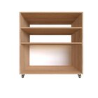 Mesa De Cabeceira Infantil 2 Portas 1 Prateleira Zoe Bramov M