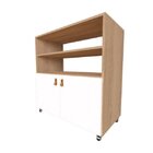 Mesa De Cabeceira Infantil 2 Portas 1 Prateleira Zoe Bramov M