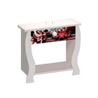 Mesa De Cabeceira Infantil Lara Formula 1 J&a Móveis Branco