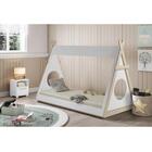 Mesa de Cabeceira Infantil Montessoriano Puxador Madeira - Ca