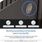 Mesa De Cabeceira Inteligente Cinza Com Digital