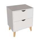 Mesa De Cabeceira Ipanema 2 Gv Branca