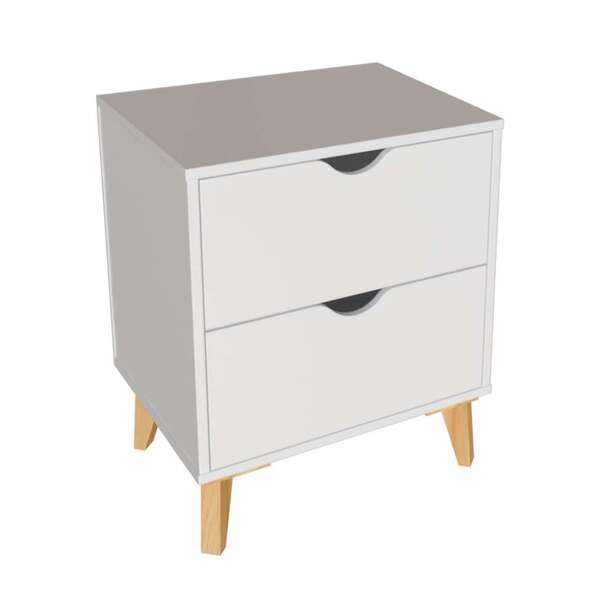 Mesa De Cabeceira Ipanema 2 Gv Branca