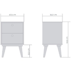 Mesa De Cabeceira Irlanda Ii Montana