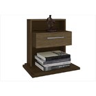 Mesa de Cabeceira Jade - Colibri - Imbuia Real / Frassino