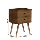 Mesa De Cabeceira Jb 1818 Canela - Jb Bechara