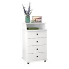 Mesa De Cabeceira Kansas Ll Branco