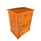 Mesa De Cabeceira Karin Em Madeira De Demolição - Cód 1299