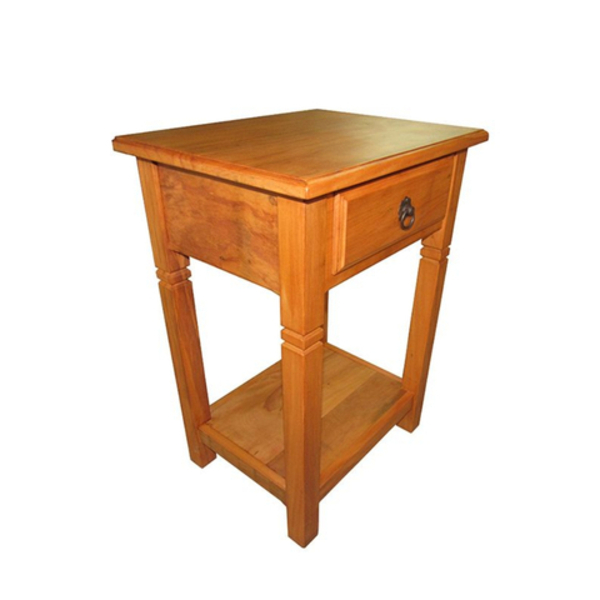 Mesa De Cabeceira Kiel Em Madeira De Demolição - Cód 2108