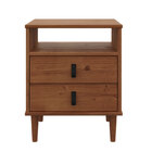 Mesa De Cabeceira Lateral Quarto Minimalista Madeira Mikka Ca