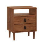 Mesa De Cabeceira Lateral Quarto Minimalista Madeira Mikka Ca