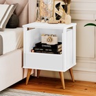 Mesa De Cabeceira Linea 1 Gaveta Branco - Carmolar Móveis