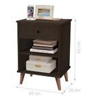 Mesa De Cabeceira Londres Teka