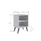 Mesa De Cabeceira Luara Branca