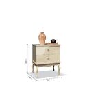 Mesa De Cabeceira Luis Xv 2 Gv Off White