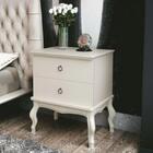 Mesa de Cabeceira Luis XV Off White