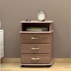 Mesa de Cabeceira Luxo - Castanho