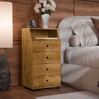 Mesa De Cabeceira Luxo Ii New Freijó – Ej Móveis