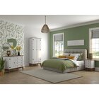 Mesa De Cabeceira Madeira Maciça Branco