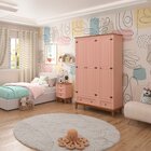 Mesa De Cabeceira Madeira Maciça Rosa