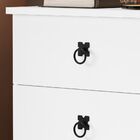 Mesa De Cabeceira Madri 3 Gavetas Branco Pés Palito Jalmac