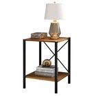 Mesa De Cabeceira Madri Light Demolição Com Prateleira Preto