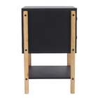 Mesa de Cabeceira Magali 46 Madeira Preto 60x46x40cm Astral Design