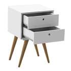 Mesa De Cabeceira Matera 2 Gv Branca
