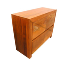 Mesa De Cabeceira Mauá Em Madeira De Demolição - Cód 914