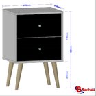 Mesa de Cabeceira Mb2015 – Bechara - Madeira Rustica