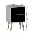 Mesa de Cabeceira Mb2015 – Bechara - Madeira Rustica