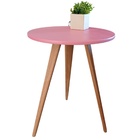 Mesa De Cabeceira Mesa De Apoio Lateral Canto Pé Palito 56cm