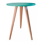 Mesa De Cabeceira Mesa De Apoio Lateral Canto Pé Palito 56cm